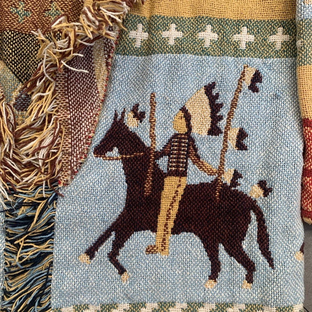 Vintage Tapestry Cardigan – Southwestern Pattern - Picture 4 of 6